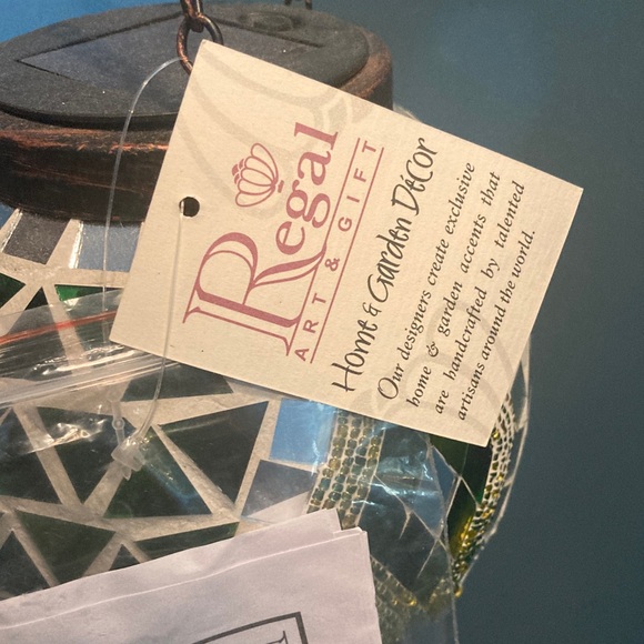 Mosaic Hot Air Balloon Lantern - Multicolor - Picture 6 of 7